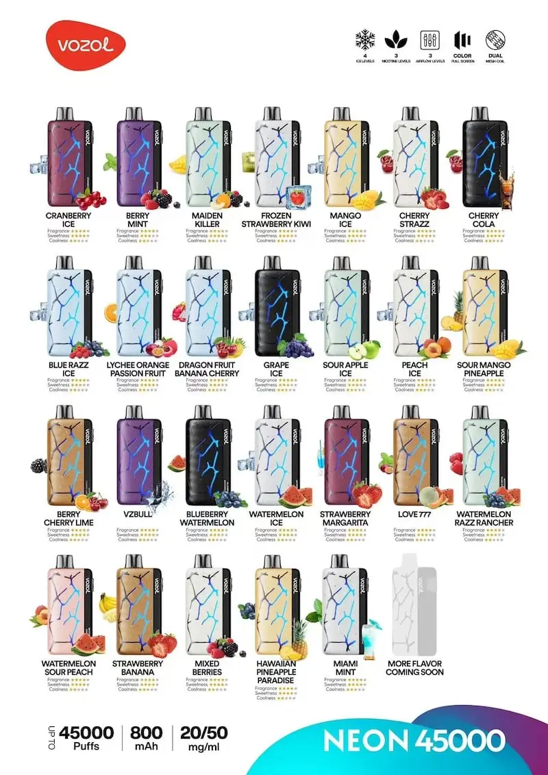 VOZOL NEON 微纵 45000 Puffs 2